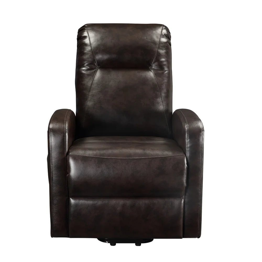 Kasia Power Lift Recliner Dark Brown by ACME Furniture