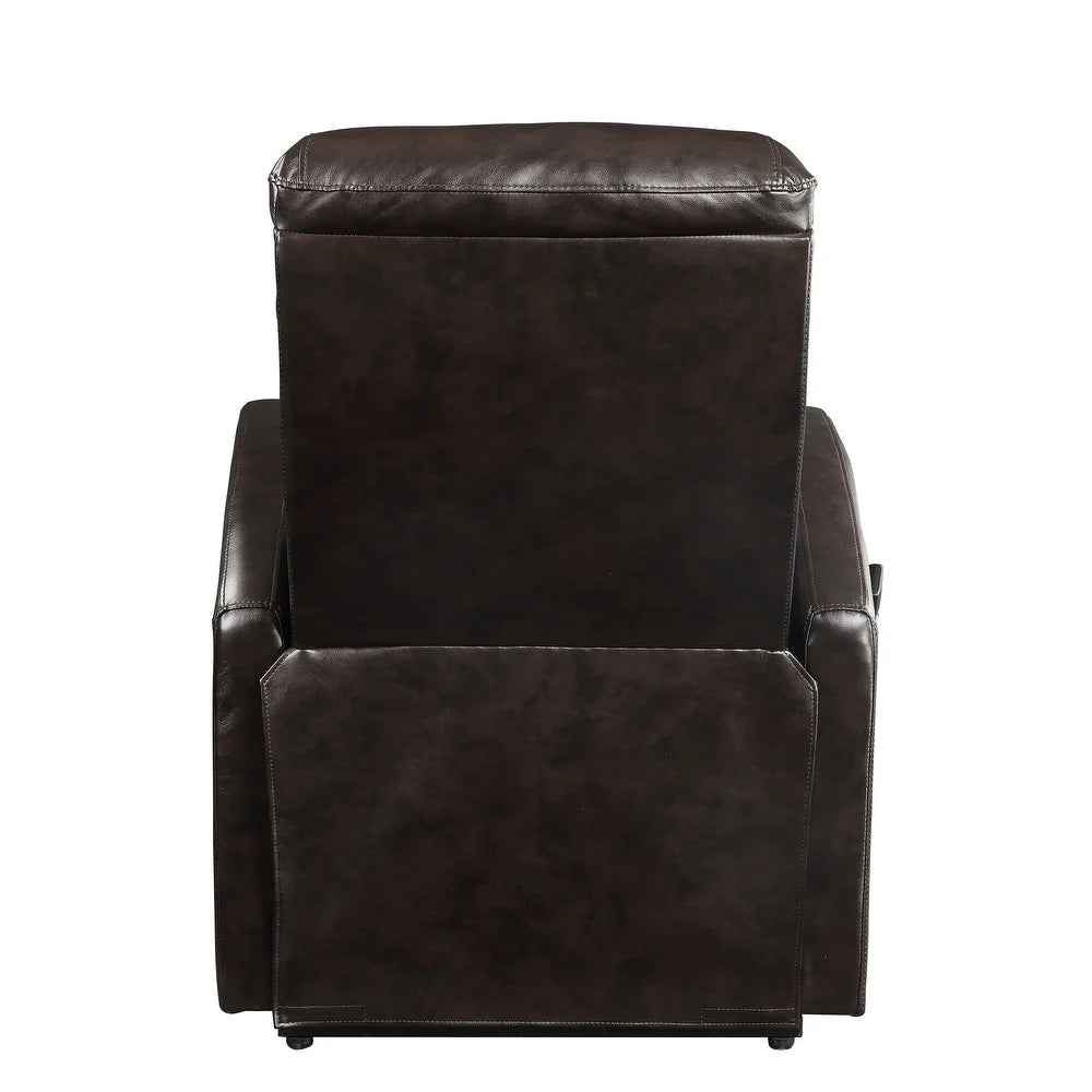 Kasia Power Lift Recliner Dark Brown by ACME Furniture