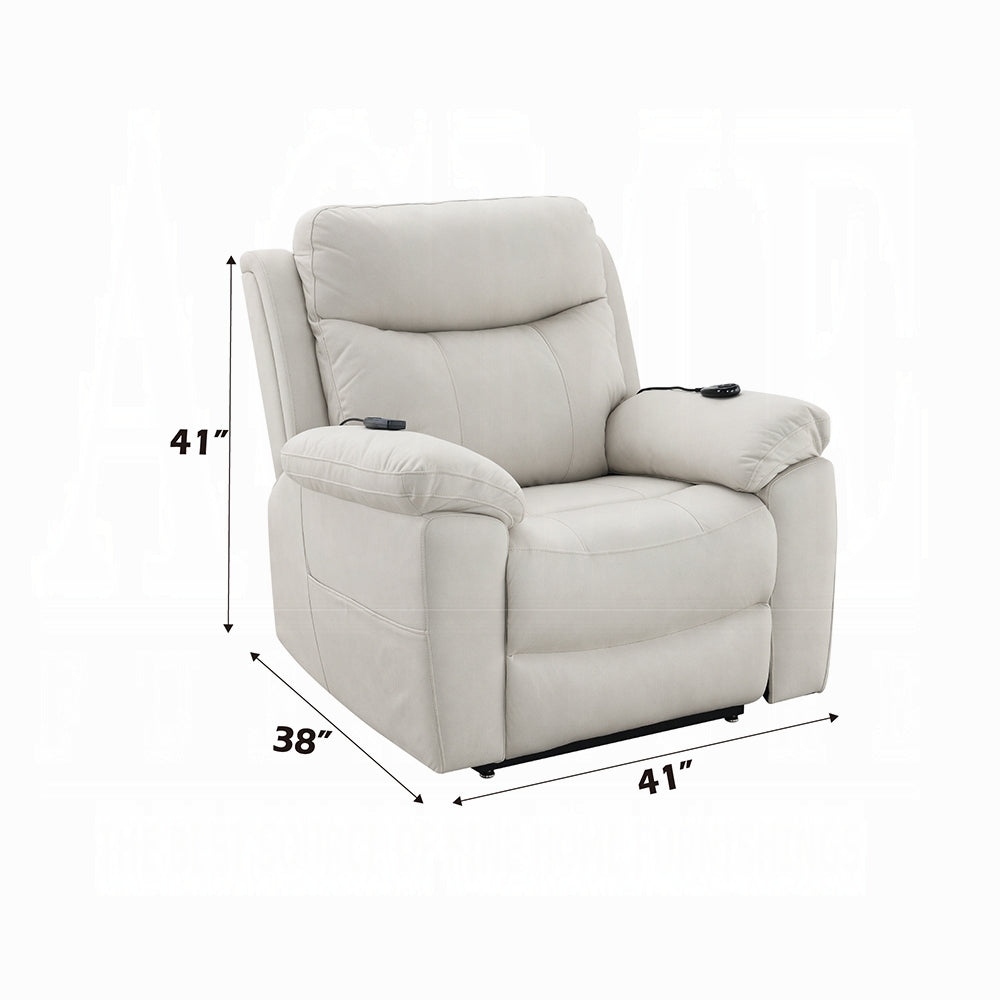 NEW Chriki Power Recliner w/Lift & Heating & Massage By ACME Furniture