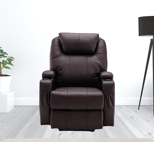 Lift Assist Power Recliner Plus Massage & Heated by HOMEROOTS