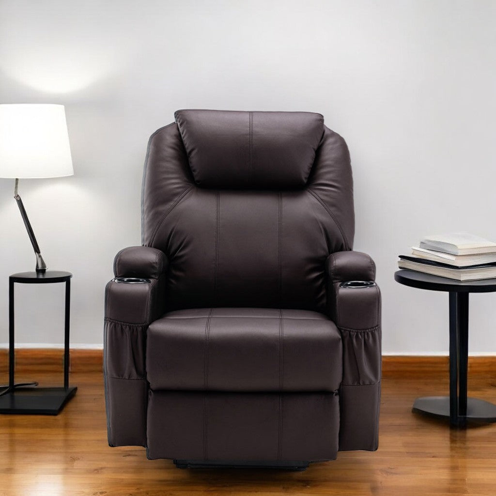 Lift Assist Power Recliner Plus Massage & Heated by HOMEROOTS