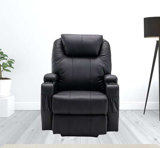 Lift Assist Power Recliner Plus Massage & Heated by HOMEROOTS