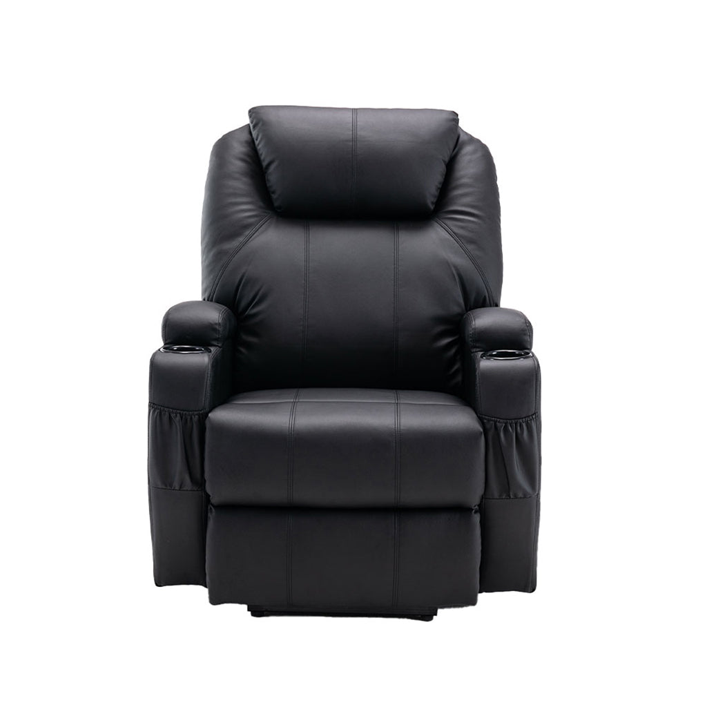 Lift Assist Power Recliner Plus Massage & Heated by HOMEROOTS