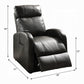 Ricardo Power Motion Recliner W/Lift  in Dark Brown by ACME Furniture