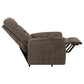 Henrietta Power Lift Recliner with Storage Pocket Brown by COASTER