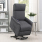 Herrera Power Lift Recliner with Wired Remote Charcoal by COASTER