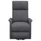 Herrera Power Lift Recliner with Wired Remote Charcoal by COASTER