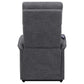 Herrera Power Lift Recliner with Wired Remote Charcoal by COASTER